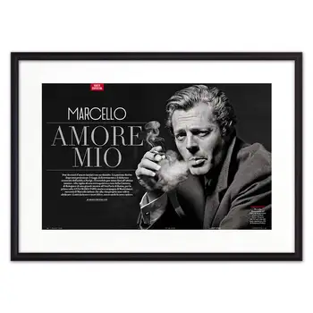 

Poster in the frame of Marcello mastroyani