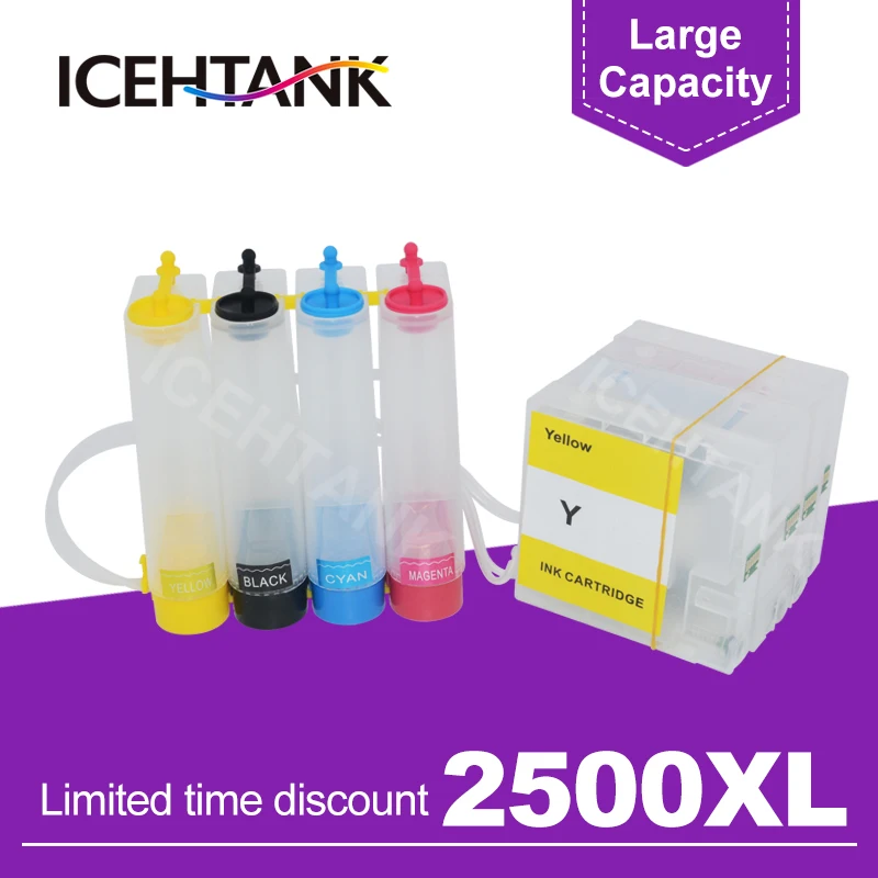 Резервуар для чернил непрерывного действия ICEHTANK PGI 2500 принтера Canon MAXIFY IB4050 Ib4150 MB5050