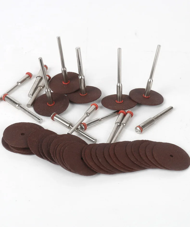 100 шт./упак. мини резка смолы ломтик шлифовальный диск циркулярной пилы угол