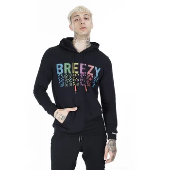

Breezy Printed Hooded Sweat MEN 'S SWEAT 02056022