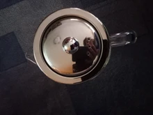 Glass Teapot Tea-Kettle INFUSER-FILTER Puer Flower Oolong Kung-Fu Heat-Resistant Stainless-Steel