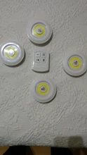 Luces LED para debajo de los armarios, regulables, con mando a distancia, para armarios de baño, con baterías, nuevos