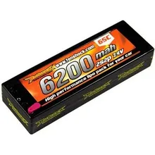 Аккумулятор Tenshock Hardcase 7.4В 6200мАч 65C with Deans to Banana Connector