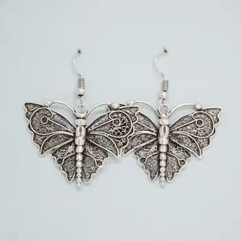 

Women's butterfly earrings (53299)