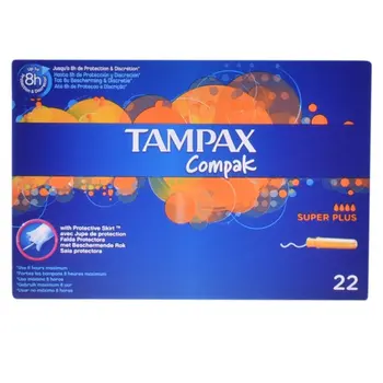 

TAMPAX COMPAK tampon super plus 22 PCs