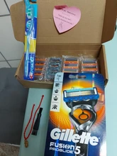 Gillette Fusion Proglide-máquina de cuchillas de afeitar para hombre, casetes de Cuchillo DE SEGURIDAD DE 5 capas con cuchillas reemplazables