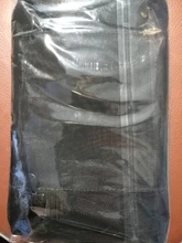 1 Uds. De neceser portátil para hombre y mujer, organizador de viaje transparente, a la moda, grande, negro, bolsa de maquillaje
