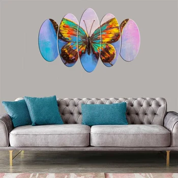 

Butterfly Themed 5 Piece Mdf Table