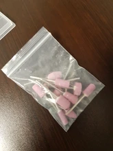 Taladro de cerámica para uñas, cabezales eléctricos de repuesto para manicura, pulido para manicura y pedicura, 12 Uds.