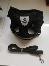 Conjunto de arnés y correa para perro, chaleco reflectante para caminar, arnés para gato, Chihuahua, Pug, malla de nailon, mediano y pequeño
