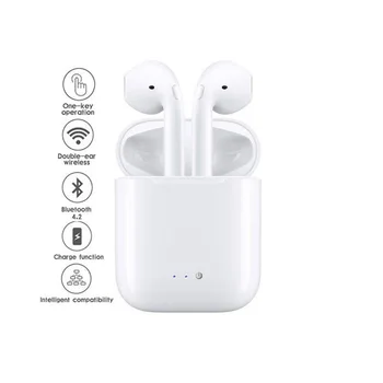 

Headphones Inalambricos Bluetooth, Whites, stereo HiFi system, Compatible with iOS and Android
