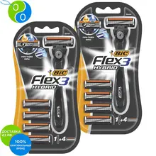 BIC Flex 3 Hybrid 2 упаковки по 4 шт