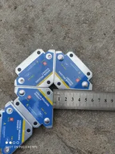 Soportes de soldadura magnéticos, herramienta de fijación de soldadura con imán de flecha, multiángulo, posicionador, sujetar herramientas auxiliares, 4 Uds.