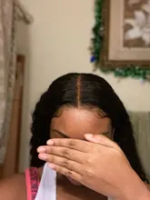 Pelucas rizadas de cabello humano de 30 pulgadas, pelo 13x6 con rizos profundos, onda de encaje, de cabello humano, brasileño, sin pegamento, nudos blanqueados pre-arrancados, para mujeres negras
