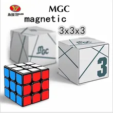 Yongjun MGC Магнитный 3x3x3 скоростной куб MGC V1 м 3x3 головоломка волшебный куб головоломка игрушка Guanlong MGC 3x3 Магнитный Профессиональный Кубик Рубика