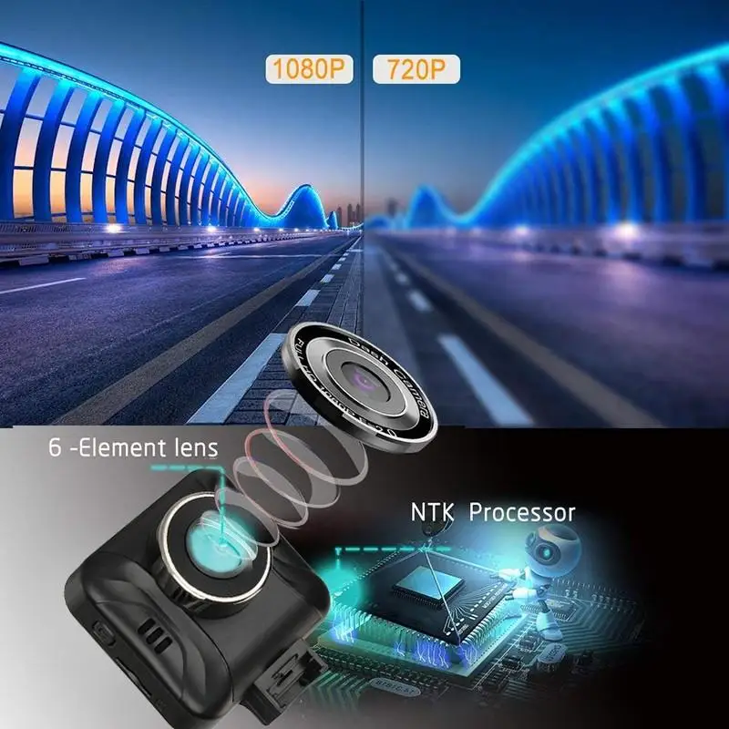 Мини Автомобильный видеорегистратор HD 1080P Dashcam 170 градусов широкоугольный видеорегистратор ночная версия Камера авто Регистратор Автомобильный видеорегистратор s
