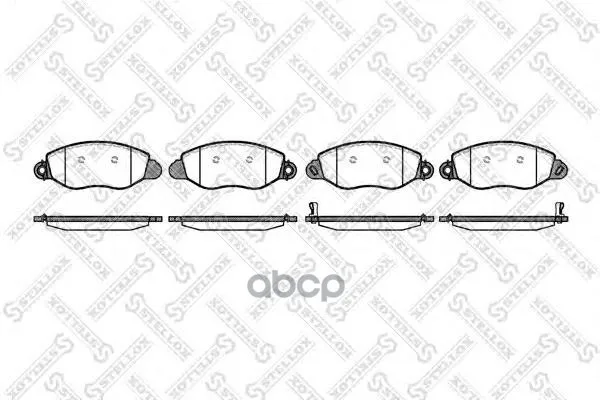 783 012b-Sx_колодки Дисковые П.! С Антискрип. Пл Ford Transit 2