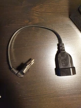 Power-Extension-Cable Cord Plug-To-Female-Socket Angled 90-Degree PDU Computer 2prong