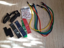 Juego de bandas de resistencia para Fitness, equipo de gimnasio de resistencia, expansor de entrenamiento elástico, 15 Uds.