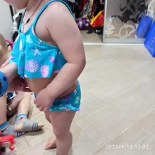1 ~ 14Y chicas traje de baño de alta calidad niñas traje de baño dos piezas set de Bikini de niños Biquini Infantil traje de baño para children-ST108mix