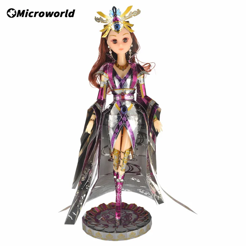 

Microworld 3D Metal Puzzle Games SU DA JI Figure Model Kits Laser Cutting DIY Jigsaw Toys Birthdays Gifts For Teen Adult