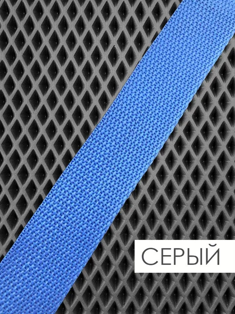 Mats in the Eva prime car for Nissan Tiida I, mats in the salon, car mats, mats, Eva mats, for the machine, Gray + Blue