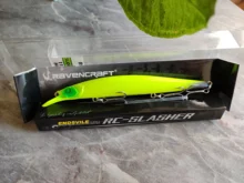 Ravenclraft-señuelo de Pesca wobblers 113SF 12,2g, pececillo flotante lento, Jerkbait, labio poligonal, gancho triple para trucha de lubina