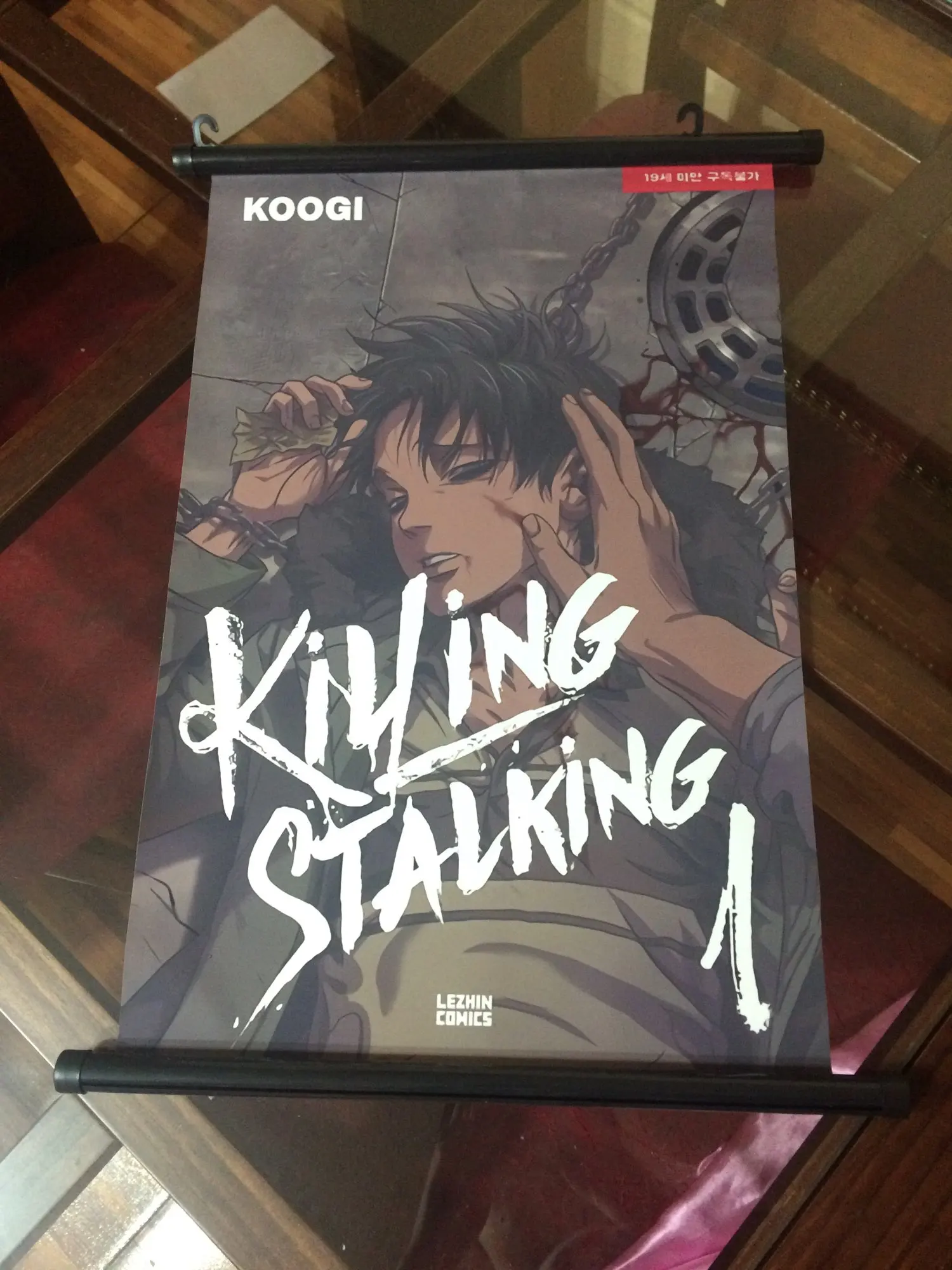 Killing Stalking Oh Sangwoo Yoon Bum Print Wall Art Poster Scroll