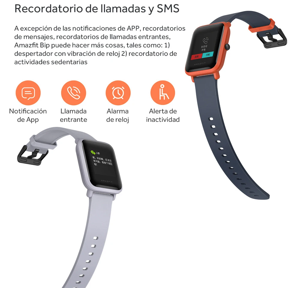 Умные часы глобальная версия Amazfit Bip мужские время автономной работы 45 дней