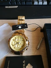 WWOOR-Reloj de pulsera deportivo para hombre, cronógrafo de cuarzo, resistente al agua, Masculino