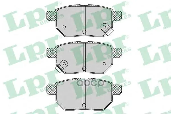 Колодки Тормозные Toyota Corolla 1.4 Vvt-I 02/Auris 1.6/1.4 07 Задние Lpr 05p1312 Lpr арт. 05P1312