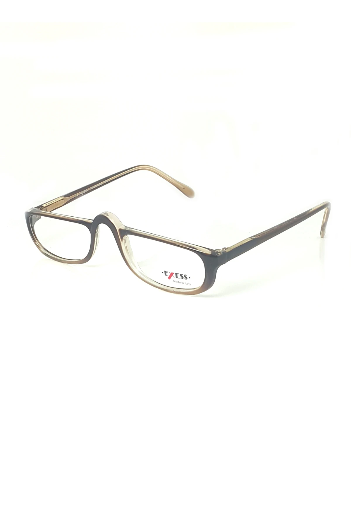 

Markamilla Unisex Reading Glasses Frame Demo Glasses Eyewear Transparent High Quality Women MenExess E 174 1174