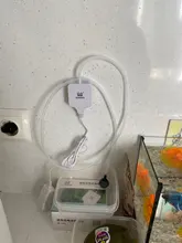 Air-Pump Bubble-Stone Tank Mini Aquarium Sucker Mute for Table-Increase Hang Low-Sound