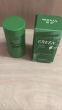 Mascarilla purificadora de té verde, palillo para arcilla, Control de aceite, antiacné, berenjena, blanqueamiento, belleza, cuidado Facial, TSLM1