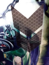 Calcomanías de advertencia con pegatina reflectante para coche, patrón de flechas, barra trasera automática, parachoques, calcomanía luminosa, marca de seguridad de tráfico, 4 Uds.