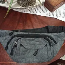 Riñonera deportiva multifunción para hombre y mujer, bolso grande para teléfono móvil, cinturón para dinero