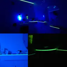 Cinta autoadhesiva con brillo reflectante, cinta luminosa extraíble, brillante fluorescente, de advertencia