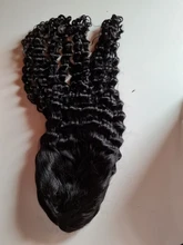 Pelucas de encaje Frontal de onda de encaje profundo para mujer, pelucas de cabello humano peruano con cierre de encaje 4x4, rizado profundo, prearrancado