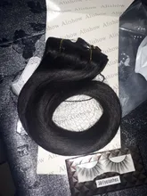 Extensiones de cabello humano con Clip de 120g, conjunto liso de 8 Uds., pelo Remy hecho a máquina, extensión de cabello humano 100%