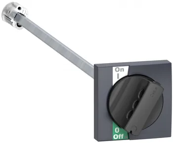 

SE Interpact Handle remote front black INS40-INS160 LV428941