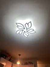 Modern LED Chandelier Light Bedroom Living-Room Ceiling Remote-Control-Function 