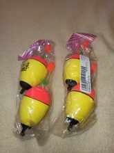 Night-Float Bobber Striking Foam Fishing EVA 2pcs Sea-Rock 5/8/10-/..