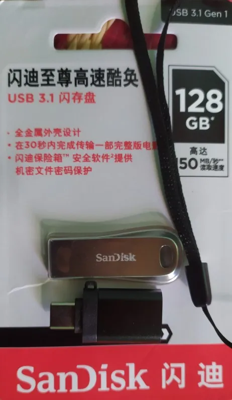 Sandisk Pendrive 128gb 64gb 32gb 256gb USB Flash Drive 32 64 128 16 GB Pen  Drive