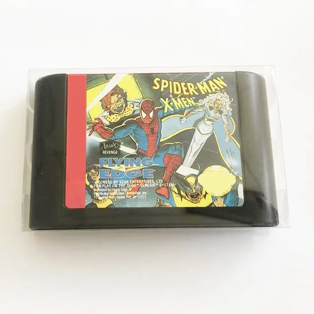 Famicom 게임 카트 카트리지 플라스틱 케이스용 Sega 메가 드라이브용 마스터 시스템, Genesis 용 박스 프로텍터