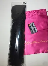 SIYO-Cola de Caballo rizada Afro, cabello humano brasileño, envoltura rizada alrededor de coleta para mujeres negras, extensiones de cabello humano Remy