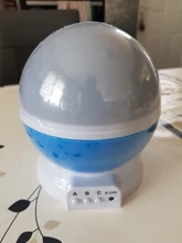 Lamp Children Star Projector Led-Night-Light Rotating-Starry Bedroom Nursery Moon