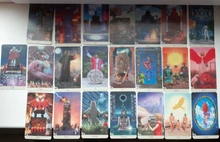 Cartas de Tarot y guía, juego de adivinación del destino, cubierta para fiesta, vacaciones, juegos de mesa