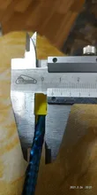 XCAN-Fresa de extremo de carburo con revestimiento azul CNC, fresa de extremo de flauta única, vástago de 4/6mm, 1 unidad