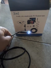 Cámara endoscópica AN100, 3,9 MM/8MM/5,5 MM, HD, 3 en 1, TYPE-C, USB, Android, endoscopia, 6 LED, IP67, impermeable, boroscopio, Cable rígido