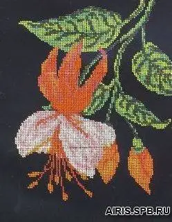 

B140 set for embroidery with beads 'gentle fuchsia'